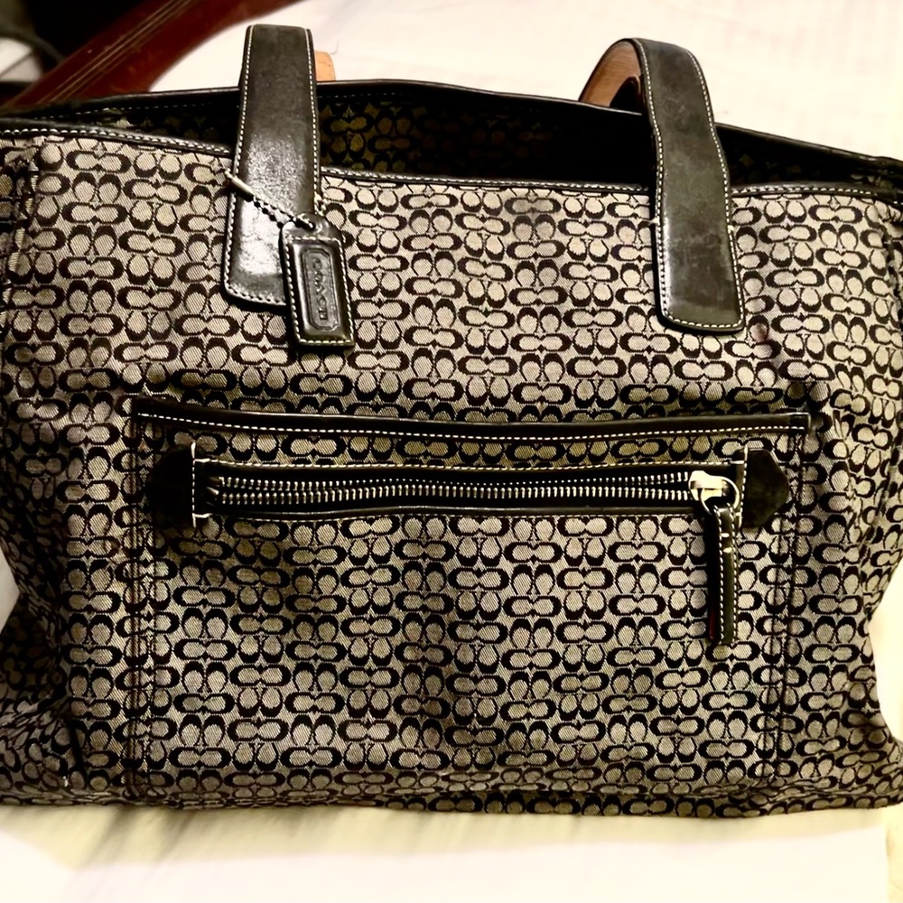 COACH tote perfect for work or school!